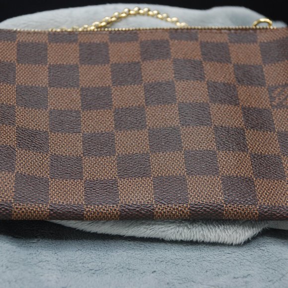 Louis Vuitton Damier Ebene Eva Pochette w/ Strap - Picture 8 of 10